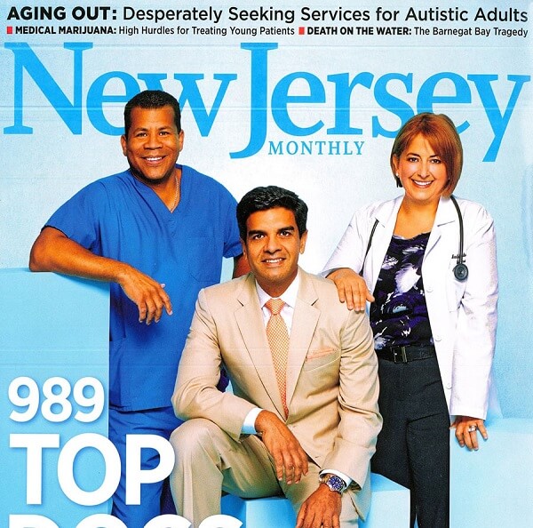Dr. Donald A McCain Listed in New Jersey Monthly